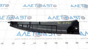 Front pillar trim middle right Volvo V90 17-22 usa black