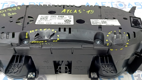 Instrument cluster VW Atlas 18- 73k scratches, broken mount, broken housing