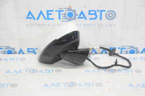 Side mirror right Polestar 2 21- turn signal, heated, auto-dimming, BSM, 14 pins, white