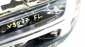 Headlight front left complete Volvo V90 17-18 usa T5, T6 LED code: JB0B, sand