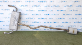 Exhaust line rear part with barrel Volvo V90 17-22 usa sawed off studs, dented