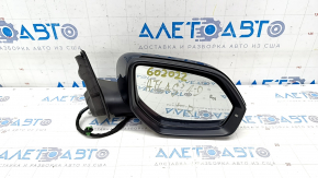 Side mirror right VW Atlas 18- 6+2 pins, BSM, turn signal, blue
