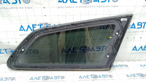 Window blind glass rear left Volvo V90 17-22 usa tinted, heated with black molding