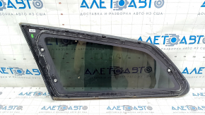 Window blind glass rear right Volvo V90 17-22 usa tinted with black molding