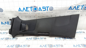 Center pillar trim upper belt left Volvo V90 17-22 usa black