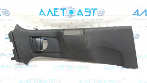 Center pillar trim upper belt right Volvo V90 17-22 usa black