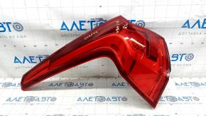 Light outer wing left Volvo V90 17-20 usa T5, T6 code: JA01, broken guide, scratches