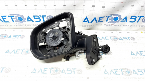 Side mirror left Mercedes G550 W463 19- 8+10 pins, BSM, for turn signal, heated, auto-dimming, no mirror element, overlay, turn signal, backlight
