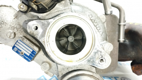 Turbine assembly with manifold Volvo V90 17-21 usa T5, T6 22k, driftwood, wedge, for spare parts