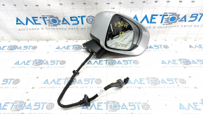 Side mirror right Volvo V90 17-22 usa 15+1 pins, turn signal, heated, auto-dimming, BSM, camera, silver