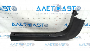 Door sill trim front left Volvo V90 17-22 usa black, scratches