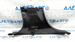 Center pillar trim lower right Volvo V90 17-22 usa black, scratches