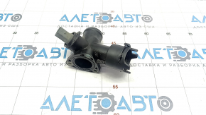 Cooling system flange VW Atlas 18- 3.6 plastic, with sensor