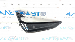 Front bumper grille left Volvo V90 17-20 usa T5, T6 for parking sensors