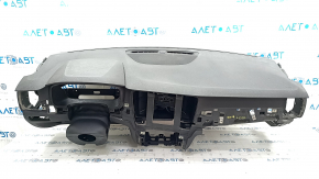 Torpedo front panel with AIRBAG Volvo V90 17-22 usa black without projection