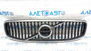 Radiator grill with badge Volvo V90 17-20 usa T5, T6 under camera, sand