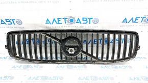 Radiator grill with badge Volvo V90 17-20 usa T5, T6 under camera, sand