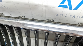 Radiator grill with badge Volvo V90 17-20 usa T5, T6 under camera, sand