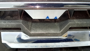 Radiator grill grill VW Atlas 18-20 prerest with emblem, under radar cruise, whitened plastic, sand