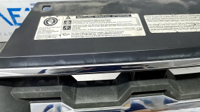 Radiator grill grill VW Atlas 18-20 prerest with emblem, under radar cruise, whitened plastic, sand