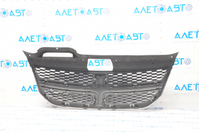 Grille radiator grill Dodge Journey 11- chrome with emblem, pokes on chrome