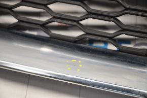 Grille radiator grill Dodge Journey 11- chrome with emblem, pokes on chrome