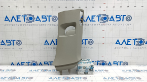 Rear pillar trim left VW Atlas 18- front, gray, under deflector, scratch