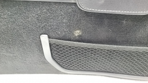 Central console armrest and cup holders Volvo V90 17-22 usa leather black, for cleaning