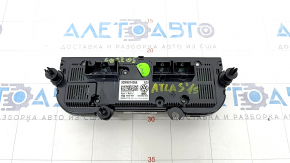 Climate control VW Atlas 18-20 Manual, with heating, without ventilation, scratches on glass