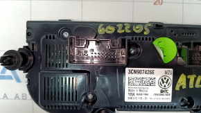 Climate control VW Atlas 18-20 Manual, with heating, without ventilation, scratches on glass