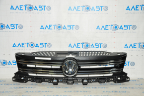 Radiator grill assembly VW Tiguan 12-17 rest with badge