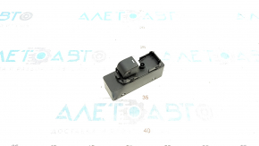 Rear left window lift control Mazda 6 16-17 black with chrome, auto