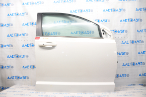 Door assembly front right Dodge Journey 11- white PW3, bump, scratches