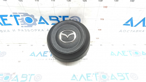 Airbag in steering wheel driver Mazda 6 17-21 black, rusty pyropatron