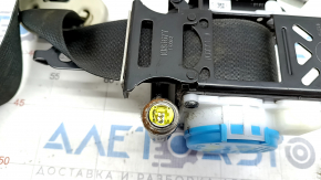Driver's seat belt with tensioner Mazda 6 13-17 black, for cleaning
