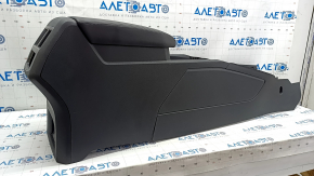 Console central armrest VW Atlas 18- leather, black, scratches