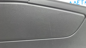 Console central armrest VW Atlas 18- leather, black, scratches