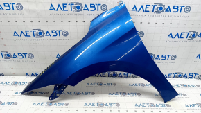 Front left wing Hyundai Elantra AD 17-18 pre-restoration, blue US2, bump, chip, red