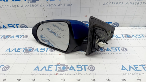 Side mirror left Hyundai Elantra AD 17-20 7 pins, heated, BSM, blue, scratches