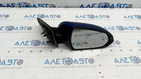 Side mirror right Hyundai Elantra AD 17-20 7 pins, heated, BSM, blue, scratches