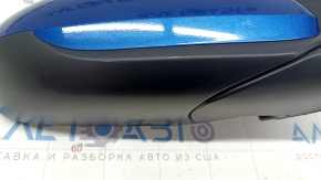 Side mirror right Hyundai Elantra AD 17-20 7 pins, heated, BSM, blue, scratches