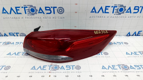 Light outer wing right Hyundai Elantra AD 17-18 dorest halogen, scratches