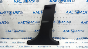 Center pillar trim lower right Hyundai Elantra AD 17-20 black, scratches