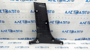 Center pillar trim lower right Hyundai Elantra AD 17-20 black, scratches