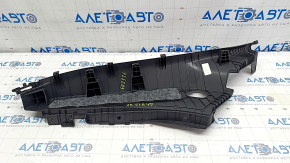 Rear pillar trim lower right Hyundai Elantra AD 17-20 black, broken mount