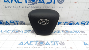 Airbag in the steering wheel driver's Hyundai Elantra AD 17-18 pre-rest, rusty pyropatron, chrome is loose