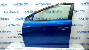 Door assembly front left Hyundai Elantra AD 17-20 blue US2, dent, bump