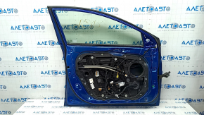Door assembly front left Hyundai Elantra AD 17-20 blue US2, dent, bump
