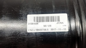 Wheel disk R19 x 7.5J Volvo V90 17-22 usa matte black, curb