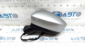 Side mirror left Mazda 6 13-16 6 pins, BSM, turn signal, silver, scratches, chips